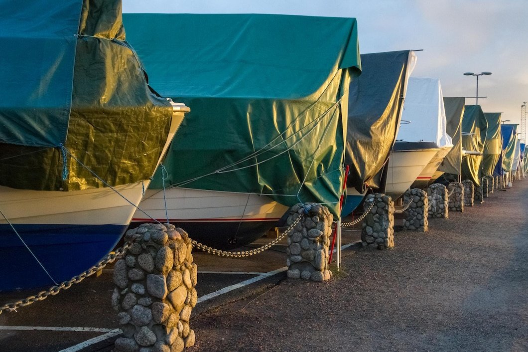 PVC tarpaulin used as a heavy-duty truck cover in 2025